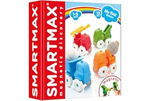 SMARTMAX - My First Vehicles, Magnetic Discovery Play Set, 13 Pieces, 1-5 Years