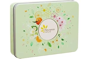 Fleurance Nature- Coffret de crème mains Éveil des sens 4 unités de 30ml- cosmétique certfié bio Cosmos Ecocert jasmin fleur de cerisier mandarine miel soin des main bio- coffret cadeau femme 24611