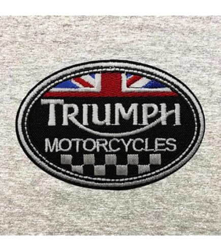 Toppa Termoadesiva Triumph - Per Vestiti, Giacca, Cappelli, Fai Da Te, Motociclista, EU - Foto 4