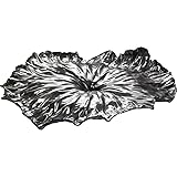 Alessi Officina YHC01 A Lotus Leaf Centrotavola, Acciaio Inossidabile 18/10, Argento