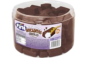 FINI BOCADITOS MARSHMALLOW CHOCOLATE CON LECHE 100 UDS