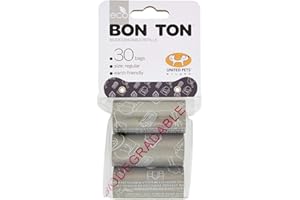 UNITED PETS Refill Grigio per Bon Ton Regular, Sacchettini Biodegradabili per Cani