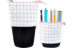 ACTOYS Piórnik dla kota, dla dzieci, dla kotów, dla dziewcząt, chłopców, nastolatków, na prezent, 12,5 ~ 19 cm, nakrapiany, piórnik