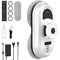 Robot Lavavetri Elettrico Con Telecomando - Aspirazione 5600Pa, Spruzzo Automatico, Per Finestre Grandi - Foto 13