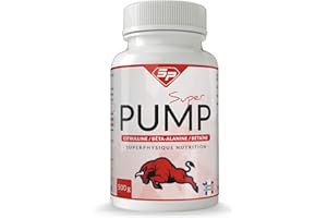 SUPER PUMP • BOOSTER MUSCULATION • Congestion explosive • PUISSANT pré-workout • MADE IN FRANCE • Pour 4 MOIS • SuperPhysique Nutrition