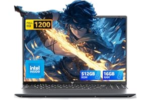 ACEMAGIC 2025 Notebook16 Pollici 1920 * 1200 FHD Quad-Core N97 (Fino a 3.6GHz) Pc Portatile 16GB DDR4 512GB SSD M.2 NVME(espansione 2TB),WiF 5,BT5.0,HDMI,Type C,Laptop per ufficio e studio