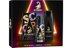 Scorpio Coffret Scorpio Scandalous comprenant 1 eau de toilette, 1 déodorant et 1 gel douche - Le coffret