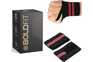 Boldfit Wrist Band for Gym Workout Wrist Support for Gym Straps for Men Hand Band Strap for Man Accessories for Men Workout Wrists Supporter wrap for Man Workouts Accessories for Women Hand Wraps