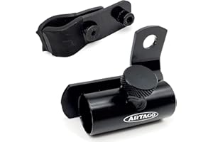 ARTAGO K502 Support Métallique Universel pour Antivols en U fixé sur Tubes ou vis, pour Vélo et Moto