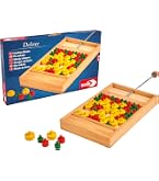 Jeu Disque Mikado Goki 56679 - Jeu En Bois Lumineux Et Coloré Pour Enfants