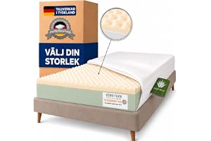 Dubbelmadrass Memory 105x200 Aloe Vera Tillverkad i Tyskland OEKO-TEX