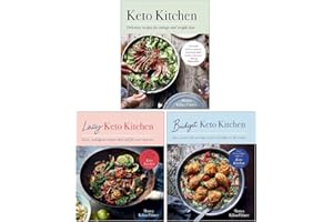 Monya Kilian Palmer Keto Kitchen Series Collection 3 Books Set (Keto Kitchen, Lazy Keto Kitchen, Budget Keto Kitchen)
