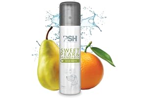 PSH PET SKIN HEALTHCARE PSH Sweet Pear & Mandarin - Eau de Toilettes Frutales - Agua de Colonia para Perros Fragancia a Pera Dulce & Mandarina sin Alcohol - 75 ml