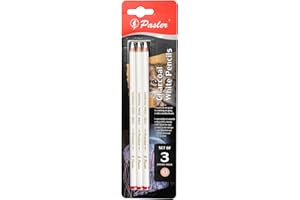 Pasler white charcoal pencils - Set of 3 pcs highlight sketch white pencil