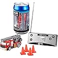 Revell Control 23558 Mini Remote Control Car Fire Truck, With 40 MHz Control, In a Can Container, Includes Traffic Cones, 8cm in length