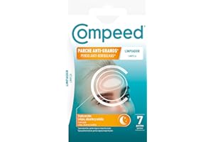 ‎COMPEED Compeed - Anti-Pickel* Patch Reinigend– Reinigt, absorbiert und entfernt– Hydrokolloid Pickel Patch*- Ideal für die Anwendung in der Nacht– Für größere Bereiche wie die T-Zone -7 Patches -6.8x4.2cm