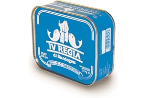 Mediterranean Red Tuna Tarantello in Olive Oil 340 g IV Regia di Sardegna - Handmade in Sardinia, Italy - Tarantello is the leanest meat of tuna