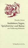 Cover zum Buch Anekdoten, Sagen, Sprichwörter und Reime