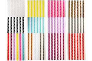 ULWSY Coins de bâton Photo, 2448 Coins d'autocollant Photo adhésifs pour Album de Bricolage, Journal et Album Photo, 12 Couleurs