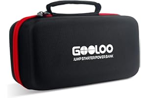 ‎GOOLOO GOOLOO Eva Schutzhülle für GT3000 GT4000 GT4000S 12V Gooloo Starthilfe, tragbare Hartschalen-Aufbewahrungstasche Auto Werkzeug Gadgets Tragetasche