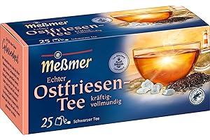 ‎MEßMER Meßmer Ostfriesen-Tee | 25 Teebeutel | Glutenfrei | Laktosefrei | Vegan