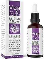 PREMIUM Retinol Face Serum with Hyaluronic Acid & Vitamin E, Anti Aging Retinol Serum for Wrinkles, Fine Lines &...