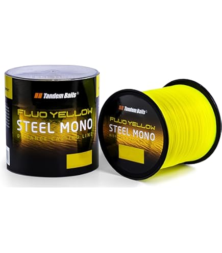 Lenza Da Pesca Ultima Seastrike - Per Mare, 0.65mm-50lb/23kg, Giallo Fluo, Resistente All'Acqua Salata - Foto 4