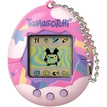 TAMAGOTCHI Bandai Original Comic Strip Shell Original Cyber Pet 90s Jouet pour Adultes et Enfants avec chaîne | Les Animaux virtuels rétro sont d'excellents Jouets ou Cadeaux pour garçons et Filles à