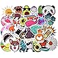 FEZZ 50 Stücke Vinyl Aufkleber Auto Motorrad Fahrrad Graffiti Aufkleber Laptop Computer Kinder Sticker Set Skateboard…