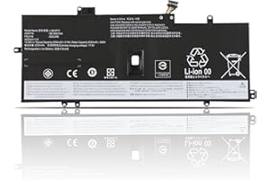 K KYUER 51Wh L18C4P71 L18L4P71 Batteria per Lenovo ThinkPad X1 Yoga 2019 2020 4th 5th Gen ThinkPad X1 Carbon 2019 2020 7th 8th Gen 20QD 20QE L18M4P72 02DL004 02DL005 02DL006 5B10W13930 5B10W13931