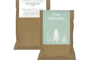 MAXIPRINT1000 Gastgeschenk Weihnachten Dein Weihnachtsbaum 2030 Christbaum zum selber pflanzen Anzuchtset Nachhaltig Wichtelgeschenk