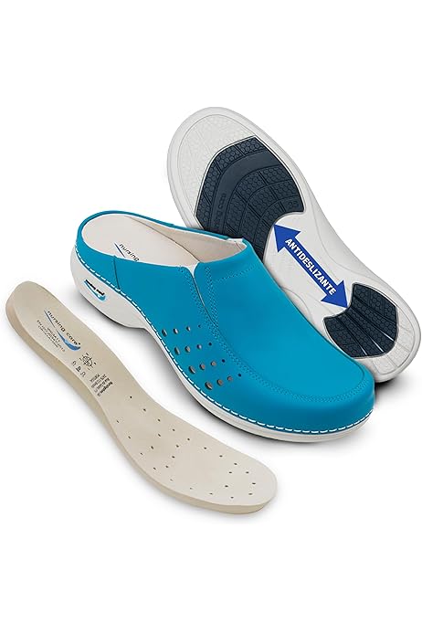 Zapatos De Enfermera Zuecos Sanitarios Wash'Go (lavables A Máquina