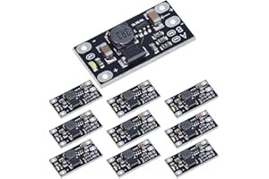GTIWUNG 10 Pièces Mini Module de Convertisseur de Suralimentation DC-DC 3.7V à 12V Module d'alimentation de Régulateur de Tension élévateur de Batterie au Lithium
