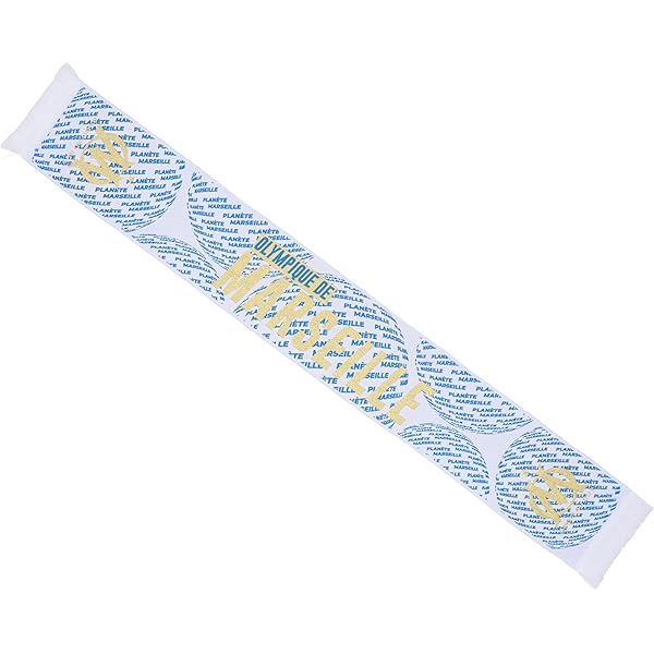 Lot De 10 écharpes OM Olympique De Marseille, Supporter, Collection, Multicolore