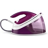 Philips GC6842/30 Steam Boiler Iron, 1.3 L Volume, OptimalTemp Technology, Purple