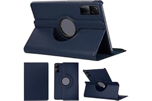 SWEIMEN Giratoria Funda para Xiaomi Redmi Pad SE Tableta, Giratoria 360 Grados Cover, Función Soporte Case