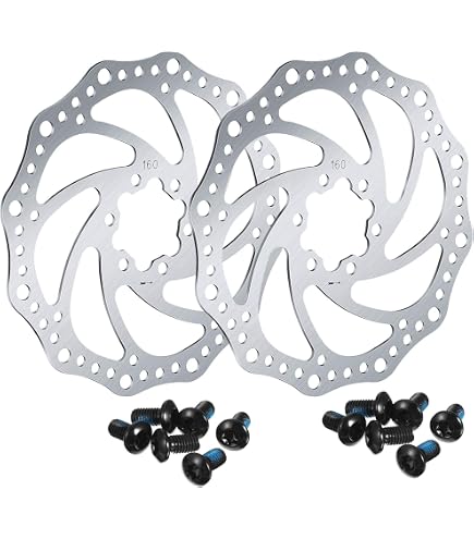 TEKTRO 160/180/203mm Disc Brake Rotor For Mountain Bikes – 6-Bolt, Compatible With Shimano & TEKTRO Hydraulic Brakes