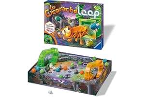 Ravensburger Gry La Cucaracha Loop Gra Planszowa, Wielokolorowy, Od 5 lat