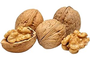 PERGAMO NATURAL FLAVOR Pergamo Walnüsse in der Schale 2kg | Premium Walnüsse Neue Ernte | 100% Natürlich & Unbehandelt | Glutenfrei | Ohne Zusätze