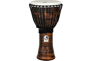 Toca 12-Inch Freestyle II Synthetic Head Djembe - Spun Copper