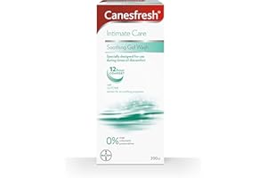 Canesfresh Soothing Gel Wash | 12hr Comfort & Fresh Feeling | Dermatologically & Gynaecologist Tested | with Glycine Known for Its Soothing Properties - 200 ml