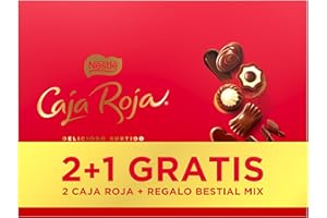 NESTLÉ CAJA ROJA y Bombones Bestial 5 (2x198 g + 192 g)