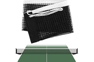 Neerow Tischtennisnetz Polyester, Tischtennis Netz Ersatznetz 180 * 14 cm, Tragbares Tischtennisnetz für Jeden Tisch, Ping Pong Netz für Innen- und Außenbereich
