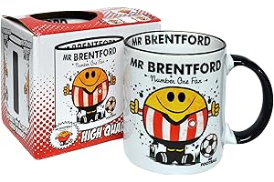 Kapow Gifts Mr Brentford Mug Football Fan Merchandise Memorabilia Gift Boxed Cup, Ceramic, 250ml