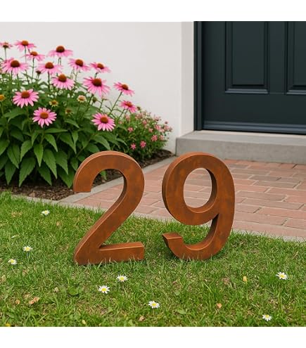 Rost Gartenstecker Schild GA03 – 160 Cm Hoch, Aus Edelrost, Ohne Dekoration, Mit Erdspießen