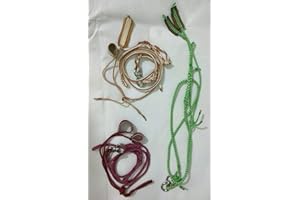 GENERIC Altawash Falconry Leash Arab Style: Bird of Prey, 4 Feet, Black