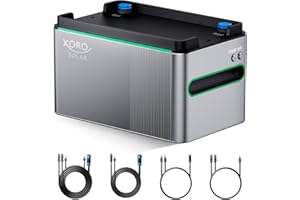 Intelligenter Balkonkraftwerkspeicher XORO SOLAR SPS 1024Wh1 mit WLAN, MPP-Tracker und modulare Erweiterbarkeit, 1024 Wh Kapazität, App-Steuerung, für Innen- und Außenbereich (IP65), inkl. Zubehör