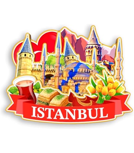 MUYU Magnet Estambul Turquía Imán De Nevera Regalo De Recuerdo De Viaje Hogar Y Cocina Decoración Etiqueta Magnética Cristal Refrigerador Colección De Imanes