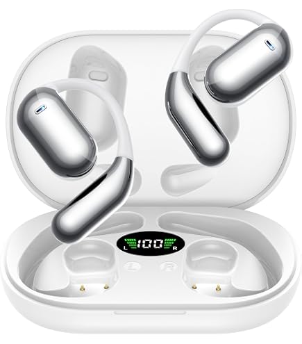 EUQQ Cuffie Bluetooth, Auricolari Bluetooth 5.4 Wireless, 6-7 Ore Per - 4