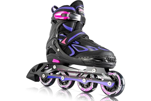 2pm Sports Brice Taille réglable Roller Enfant Fille, Rollers en Ligne pour Enfants,Fille at Femmes et Homme